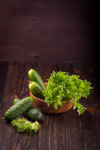 Fresh green vegetables 