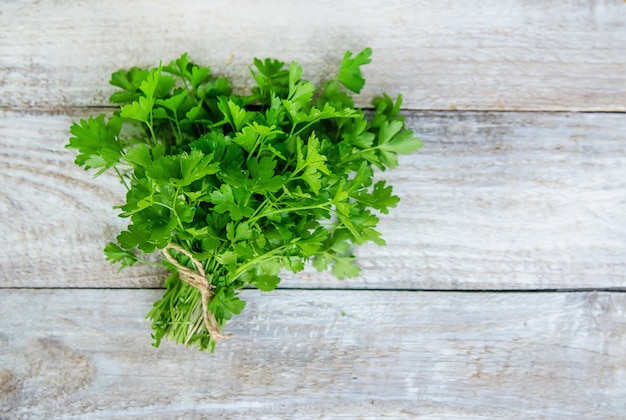 Fresh homemade greens from the garden. 