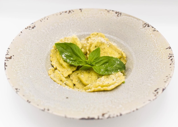 Foto pasta fresca e casalinga in stile italiano