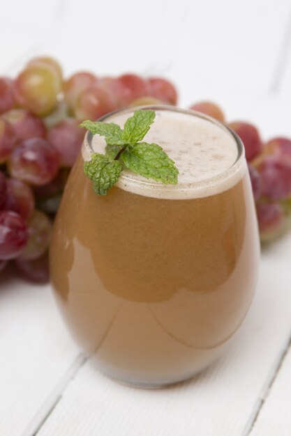 Fresh homemade juice of grapes