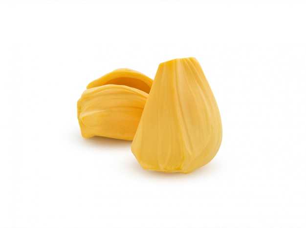 fresh Jackfruit on white background