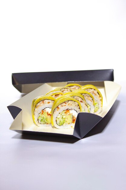 fresh japanese cuisine sushi food