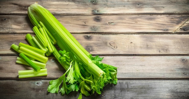 Fresh juicy celery