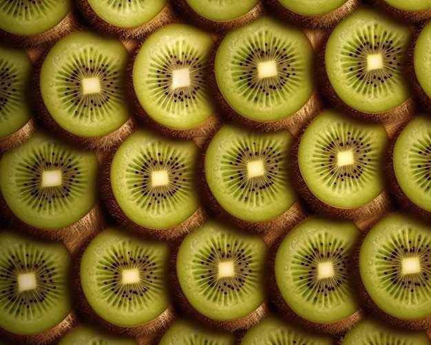 Foto kiwi fresco che vola nel ristorante del fondo dello studio e nel fondo del giardino