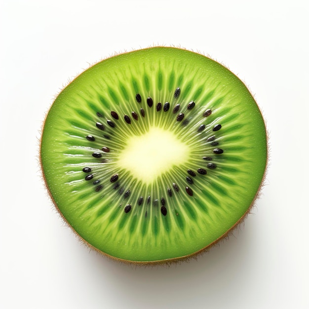 Photo fresh kiwi isolated on white background