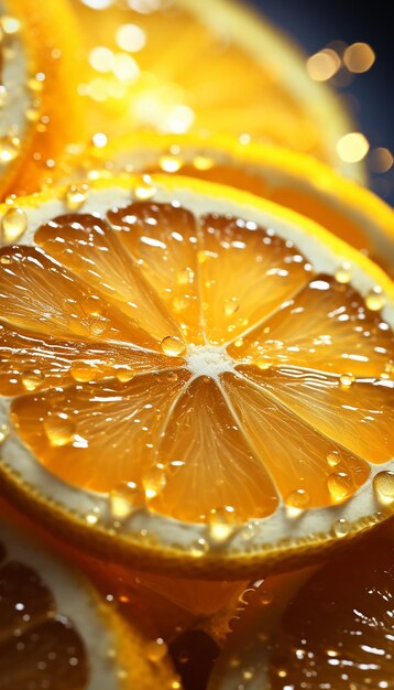Фотография свежих лимонных фруктов с кинематографическим брызгом воды