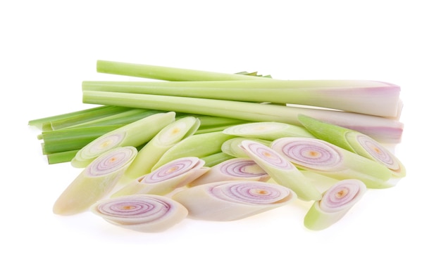 Fresh Lemon grass isolated