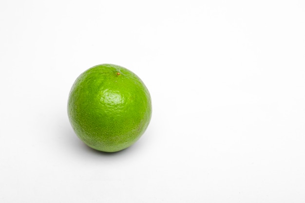 Fresh lime isolated