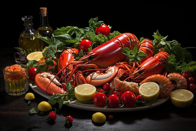 Fresh Lobster Platter