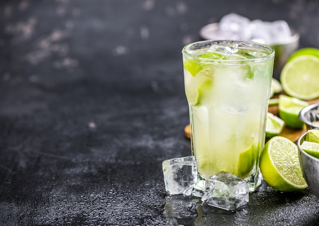 Fresh made Caipirinha