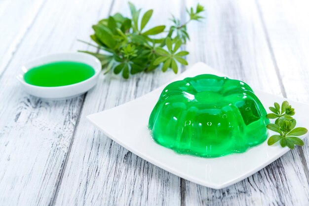 Свежее желе Woodruff Jello