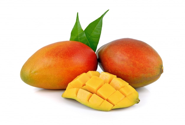 Fresh mango isolated