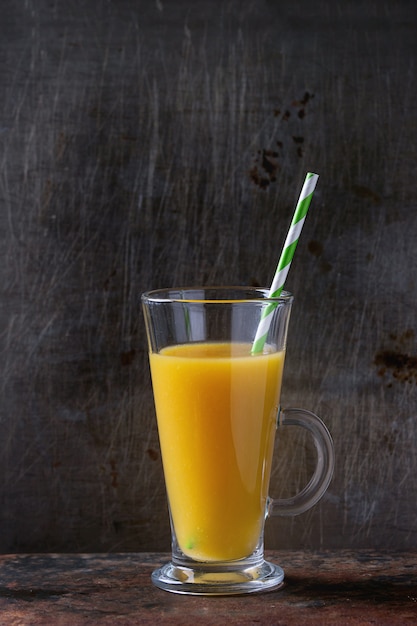 Fresh mango smoothie