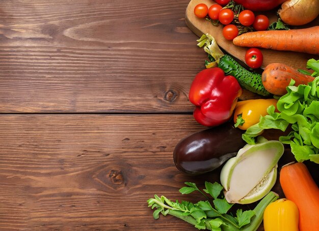 Fresh market vegetables