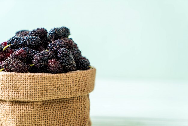 fresh mulberry bowl