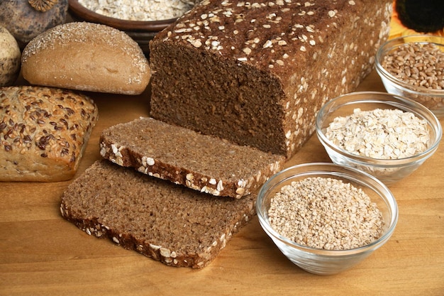 Fresh multigrain baking goods