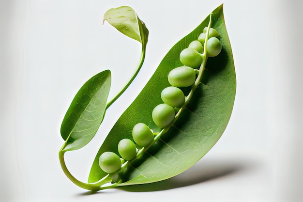 Fresh One Natural Snap Sugar Peas Generative Ai