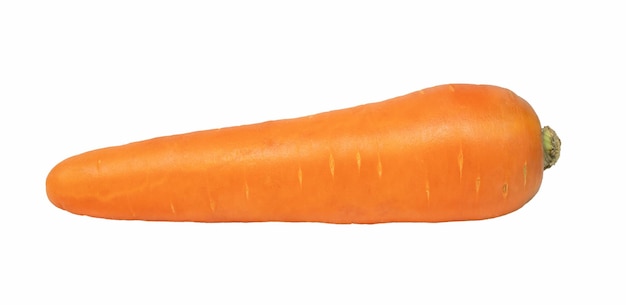 Fresh orange carrot isolated