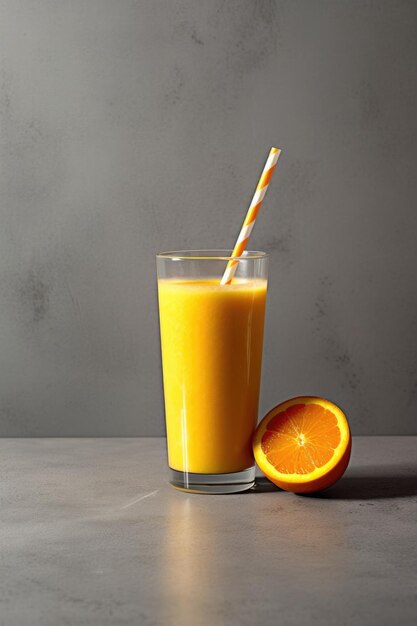 fresh orange drink