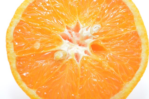 Fresh orange fruit