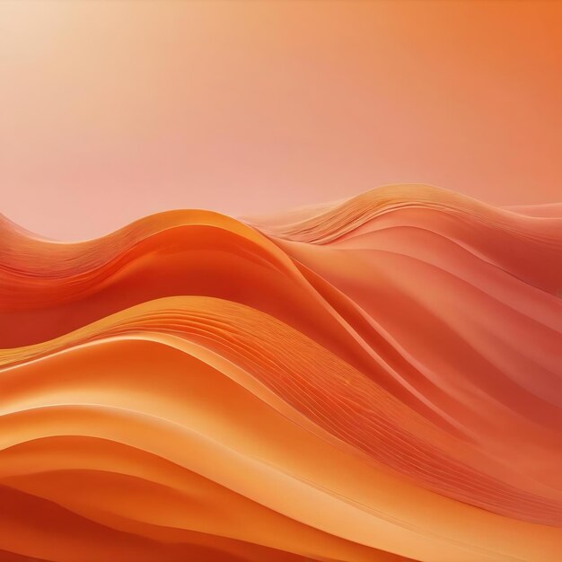 Fresh orange gradient color abstract background