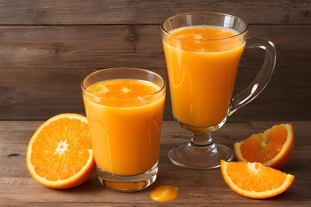 Fresh orange juice