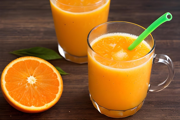 Свежий апельсиновый сок