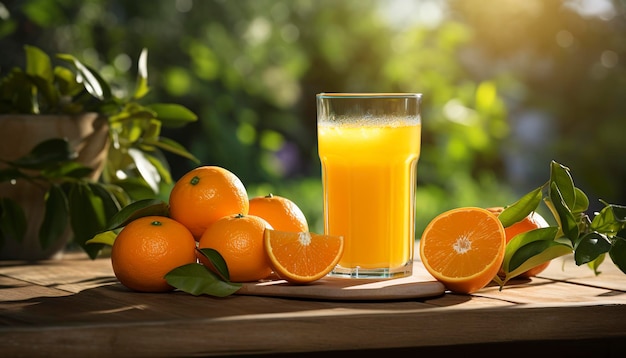 fresh orange juice