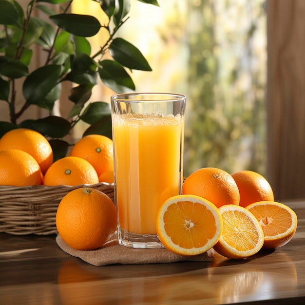 fresh orange juice