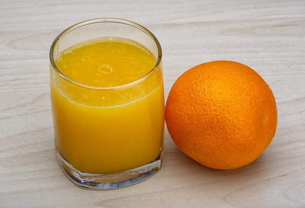 Fresh orange juice