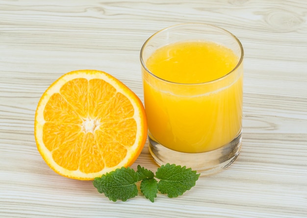 Fresh orange juice