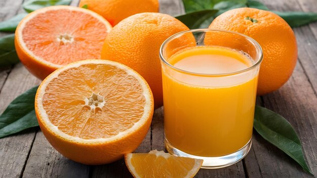 Fresh orange juice