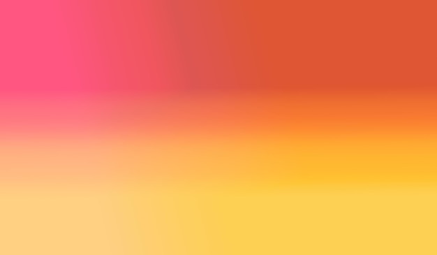 Fresh Orange pink gradient color abstract background