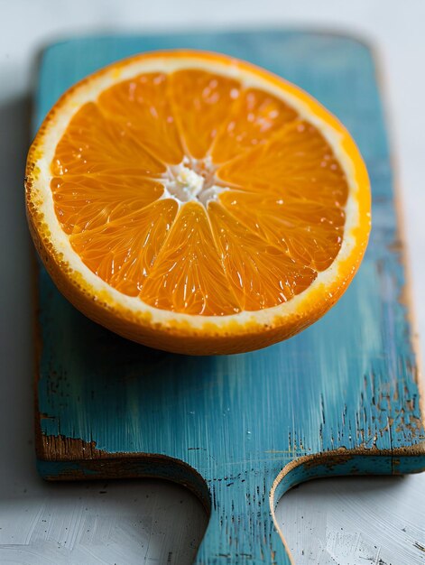 Fresh oranges can help keep our bodies healthy because they contain vitamin C