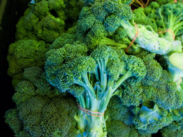 Fresh organic food at the local farmers market. Farmers markets are a traditional way of selling agricultural products.