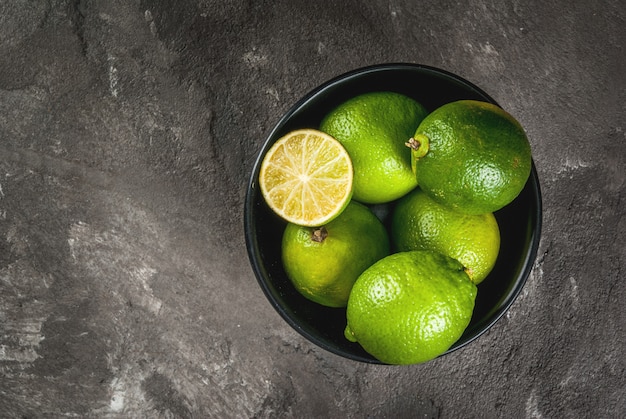 Fresh organic limes