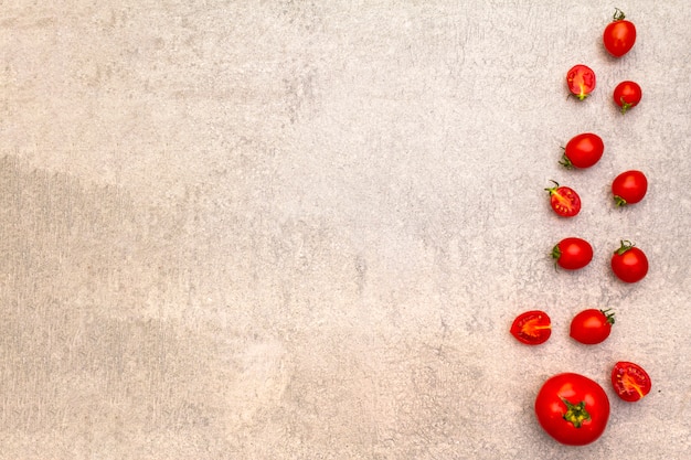 Fresh organic tomatoes