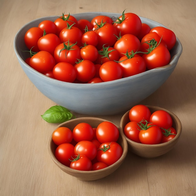 Fresh organic tomatoes