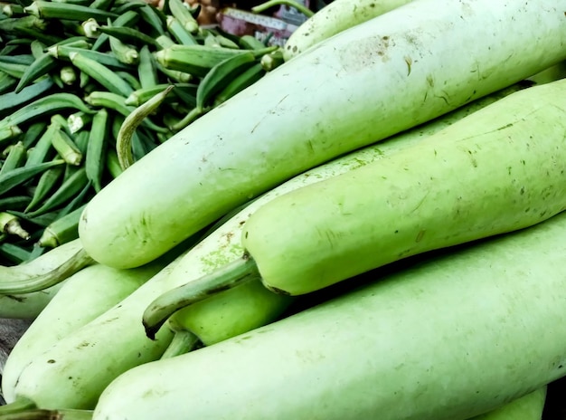 Fresh organic vegetables for sale in village market