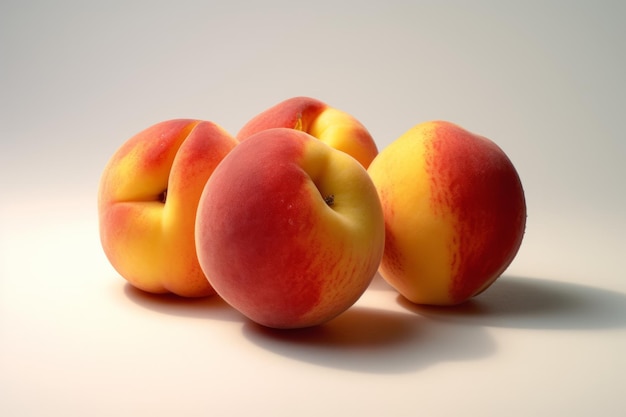 Fresh peach solid color background image
