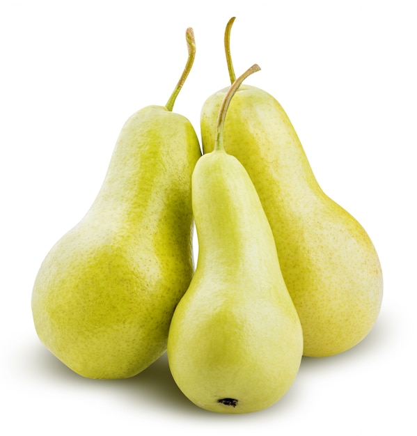 Fresh pears isolated 