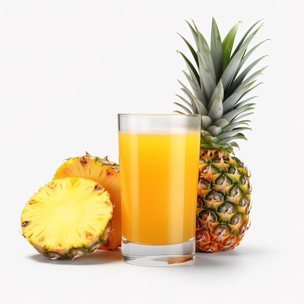 fresh pineapple drink