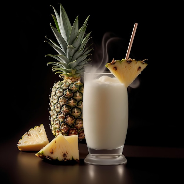 fresh pineapple drink