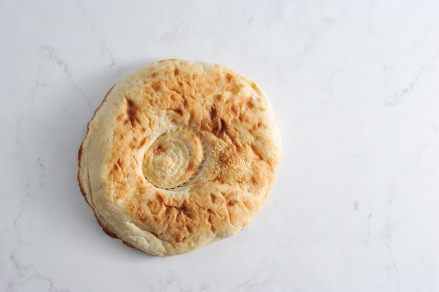 白い大理石の新鮮なピタパン