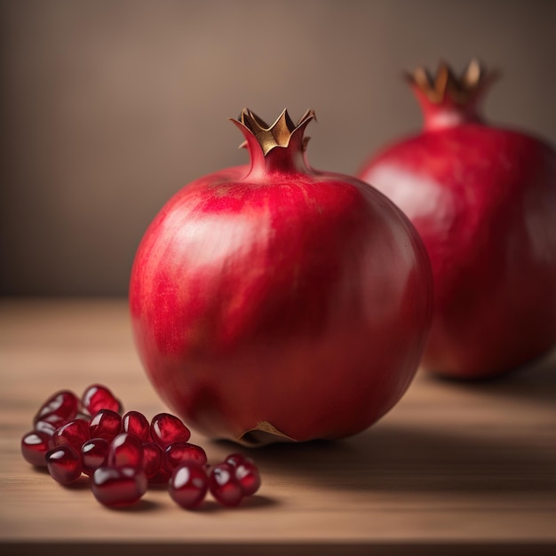 Fresh pomegranate fruit