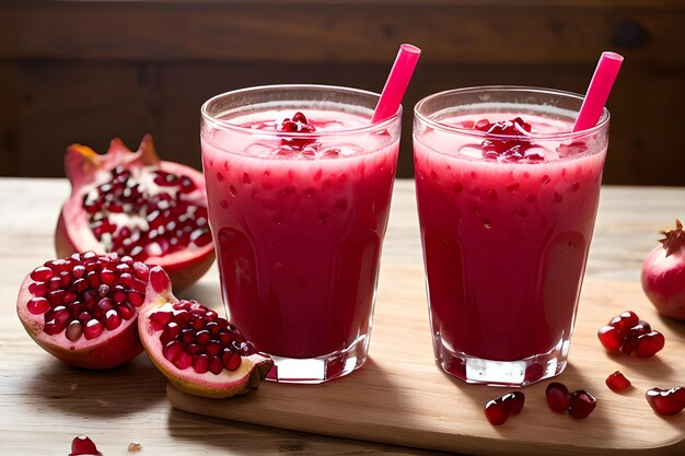 Fresh Pomegranate juice