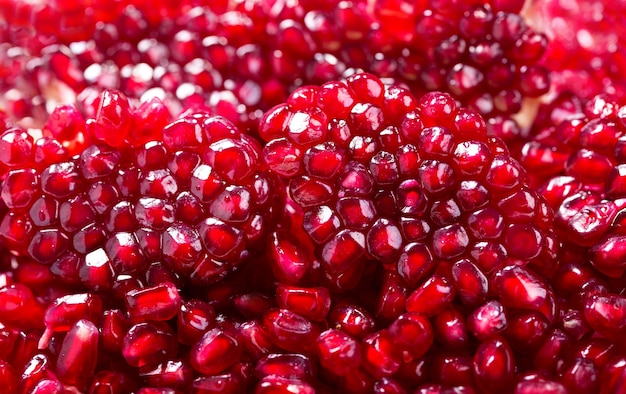 Fresh pomegranate seeds as 