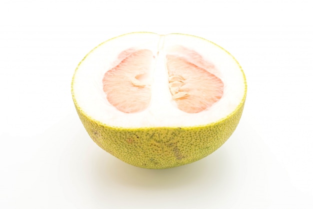 Photo fresh pomelo isolated