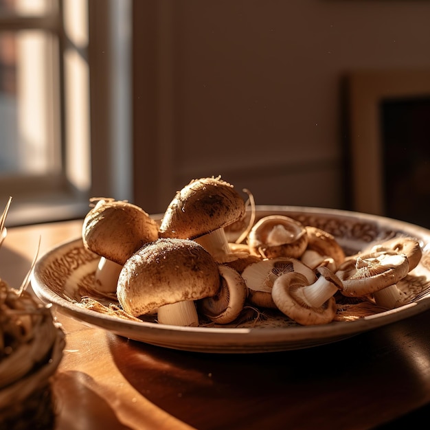 Foto funghi porcini freschi