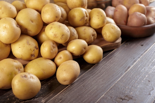 Fresh potatoes